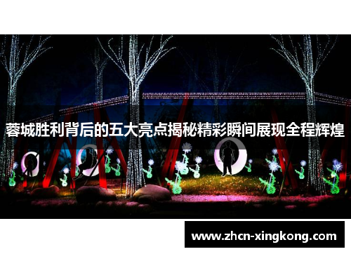 蓉城胜利背后的五大亮点揭秘精彩瞬间展现全程辉煌